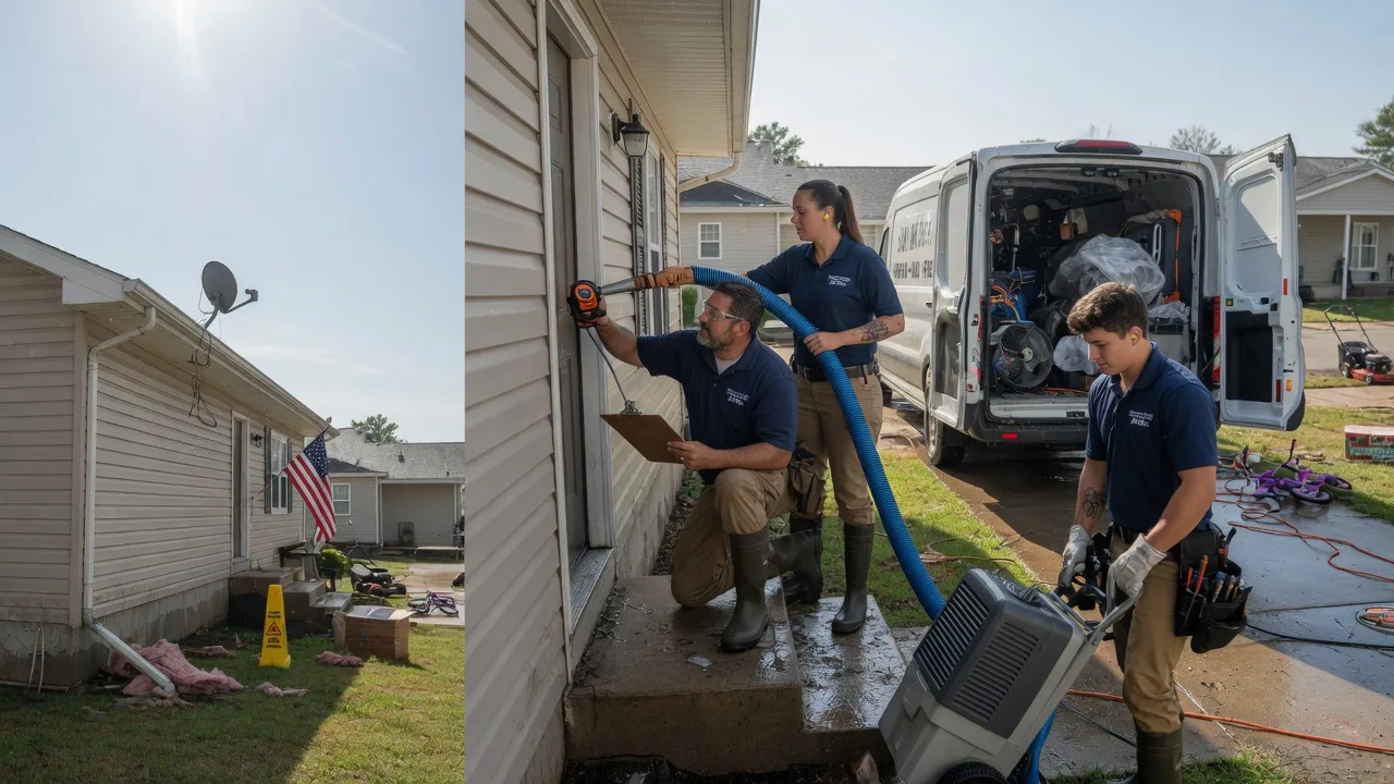 Ceiling Water Damage Restoration in Battle Creek, NE near me